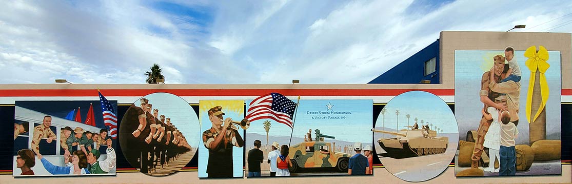 Mural by Chuck Caplinger