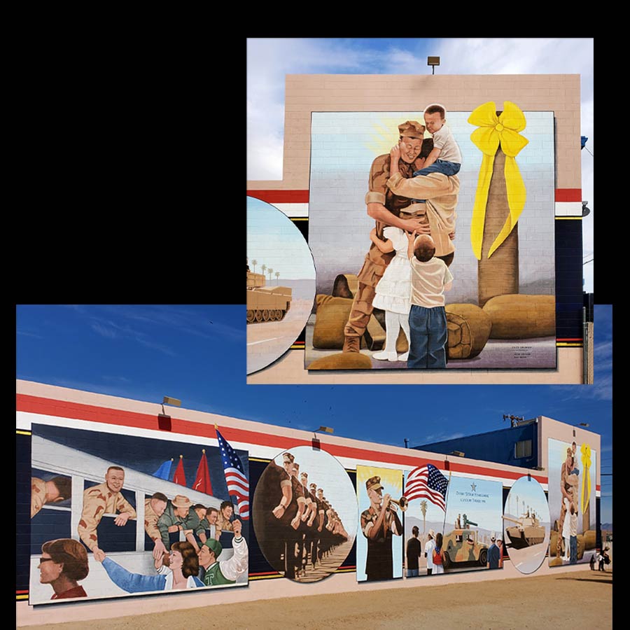 Mural by Chuck Caplinger