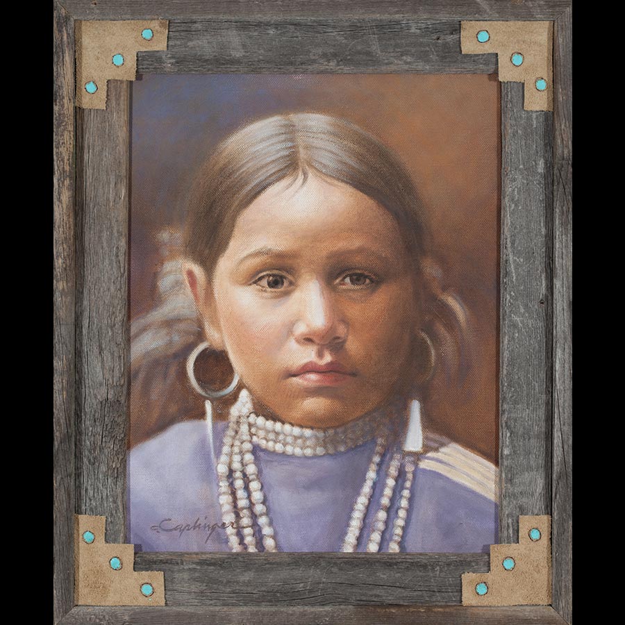 Cowboy & Indian paintings by Chuck Caplinger