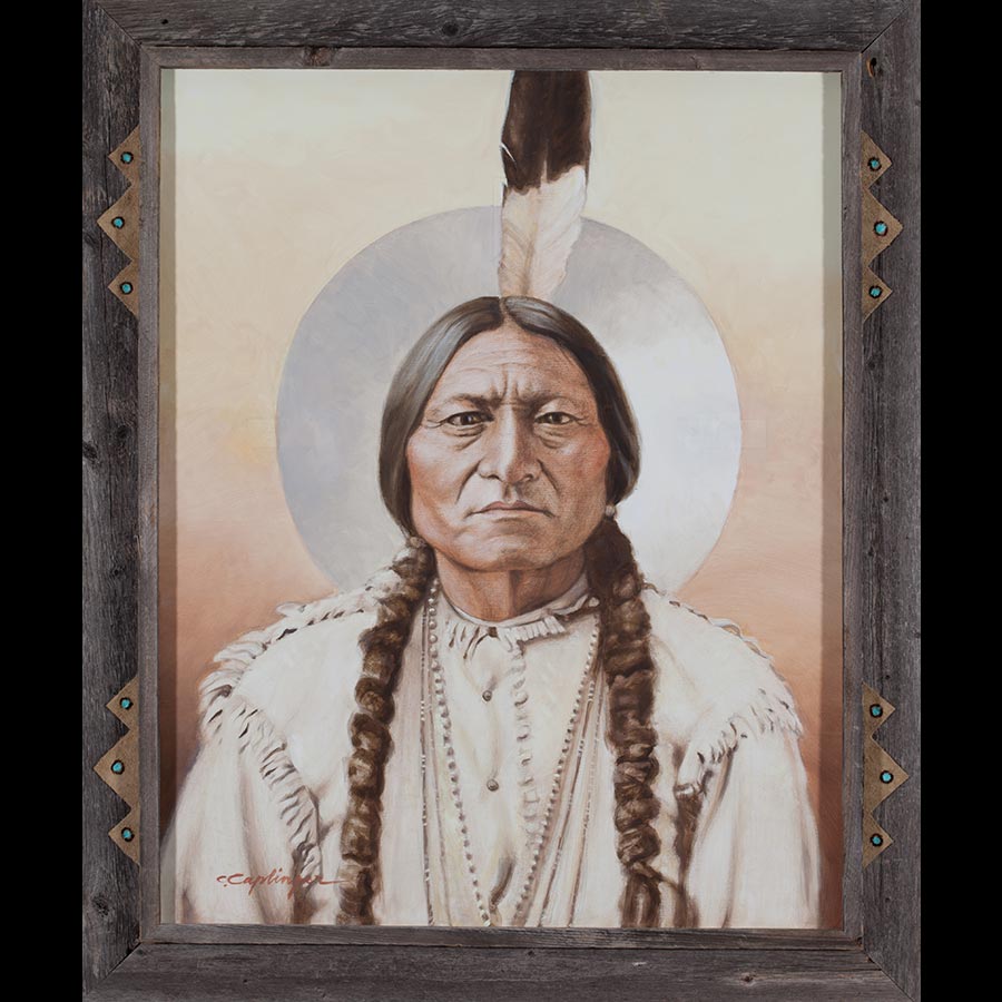 Cowboy & Indian paintings by Chuck Caplinger