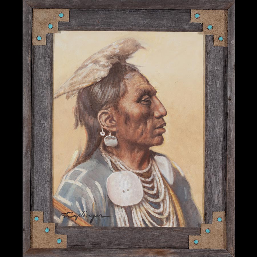 Cowboy & Indian paintings by Chuck Caplinger