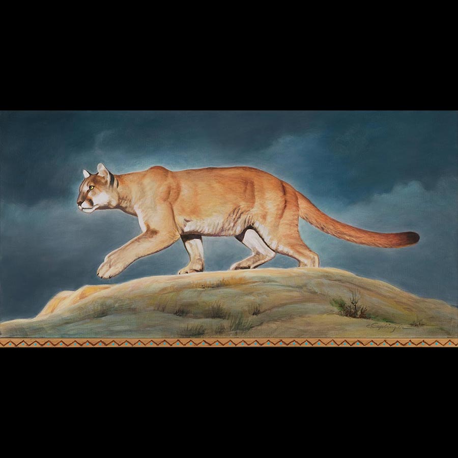 Desert Wildlife Paintings by Chuck Caplinger