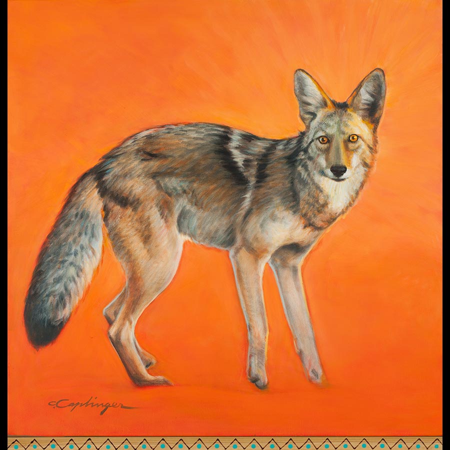 Desert Wildlife Paintings by Chuck Caplinger