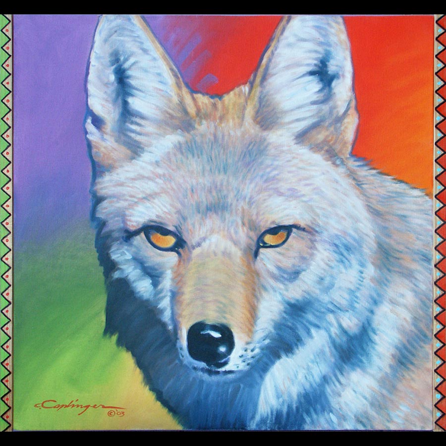 Desert Wildlife Paintings by Chuck Caplinger