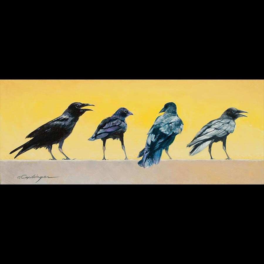 Desert Birds Paintings by Chuck Caplinger