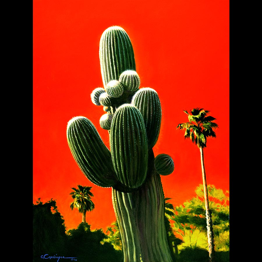 Desert Landscape Paintings by Caplinger