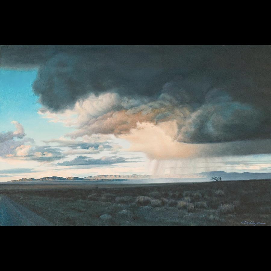 Desert Storm Paintings by Chuck Caplinger