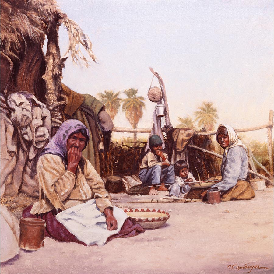 In an Earthly Manner paintings by Caplinger