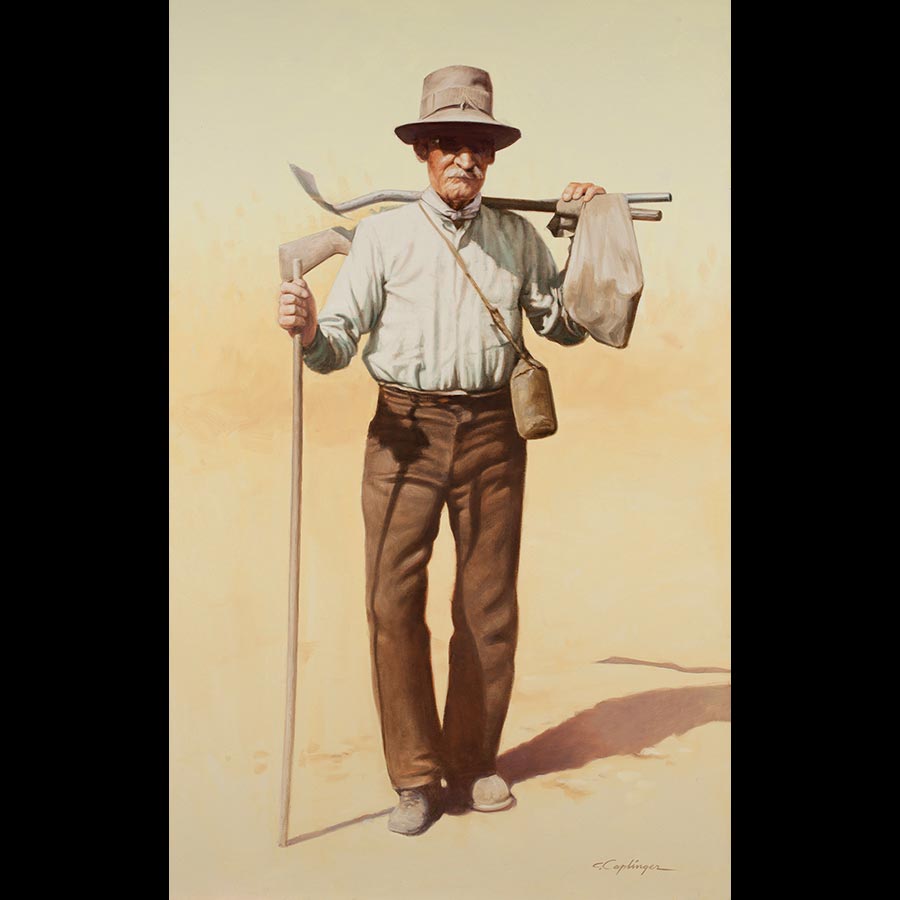 In an Earthly Manner paintings by Caplinger