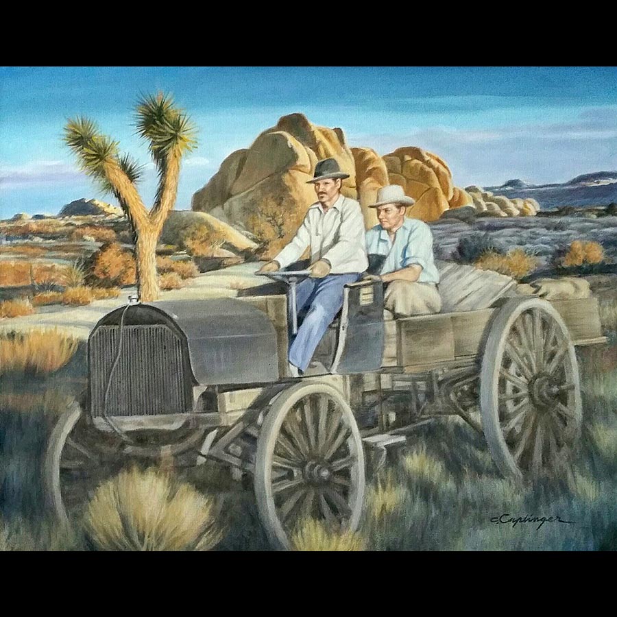 In an Earthly Manner paintings by Caplinger