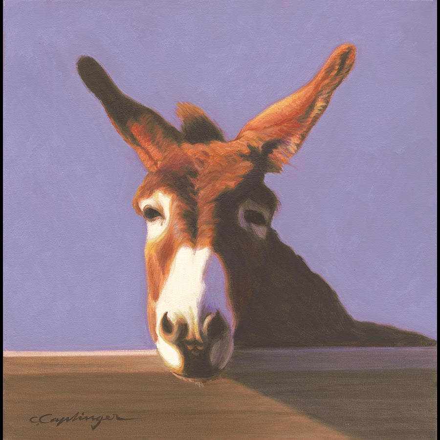 Horse and Burro Paintings by Chuck Caplinger