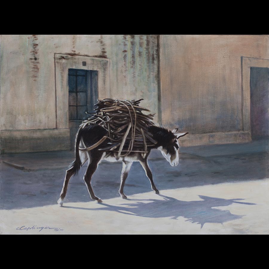 Horse and Burro Paintings by Chuck Caplinger
