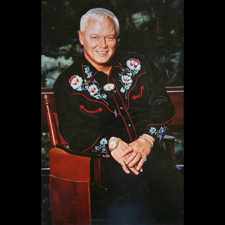 Commissioned Portrait by Chuck Caplinger
