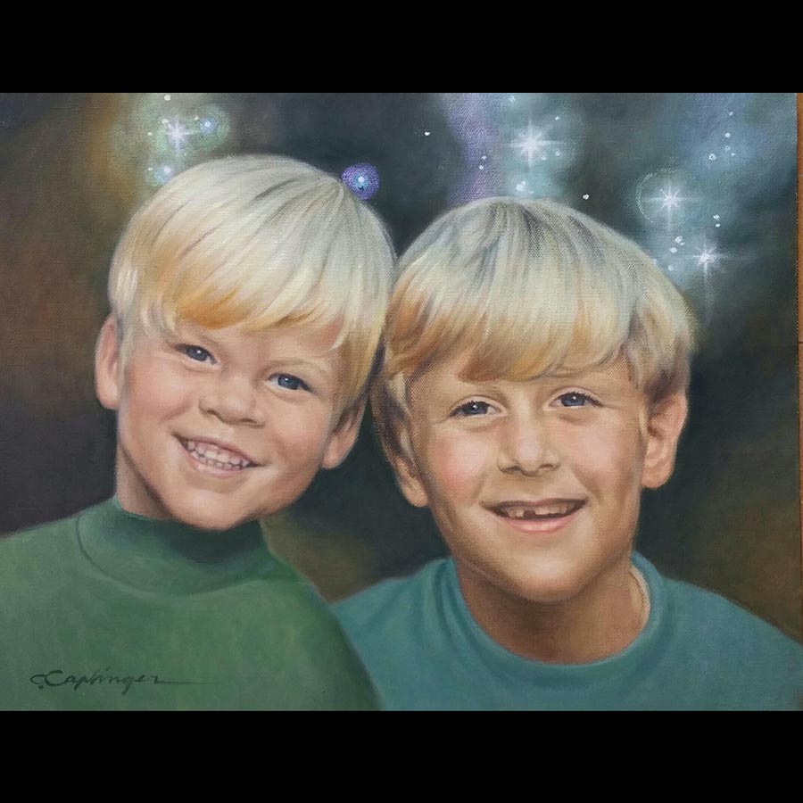 Commissioned Portrait by Chuck Caplinger